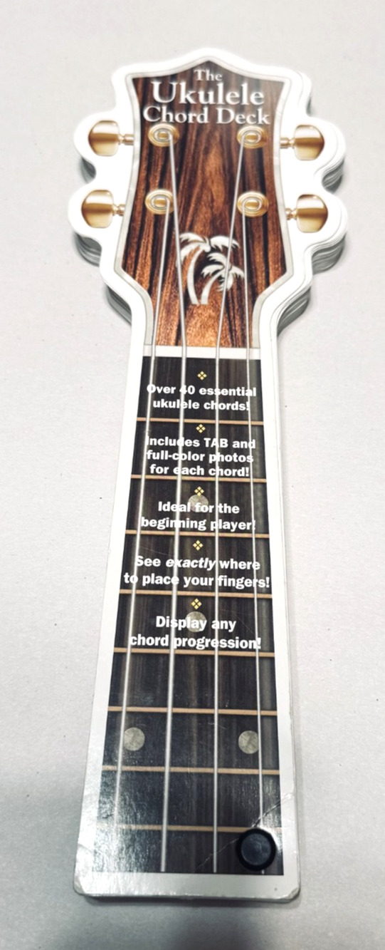 The Ukulele Chord Deck Training Learning Practice With Visuals cards